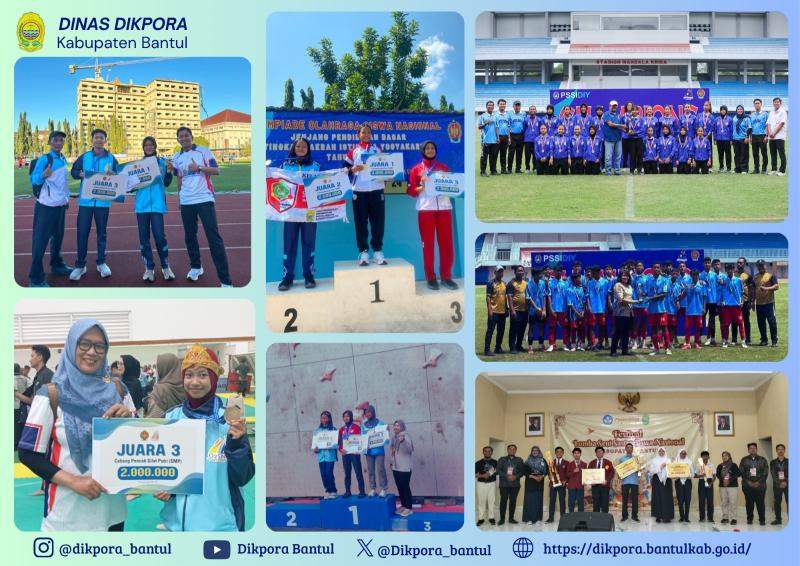 Peserta didik Kabupaten Bantul dalam kegiatan pengembangan prestasi